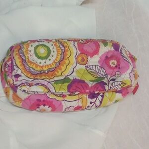 Vera Bradley floral make up bag